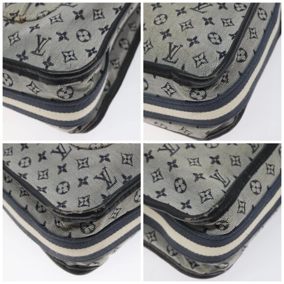 LOUIS VUITTON Monogram Mini Besace Mary Kate Bag Navy - Picture 16 of 16